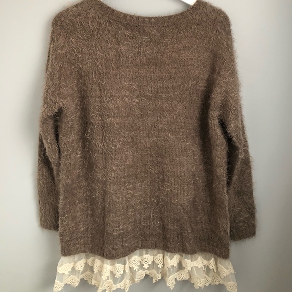 Foreign Exchange Maroon Sweater - Picture 4 of 4